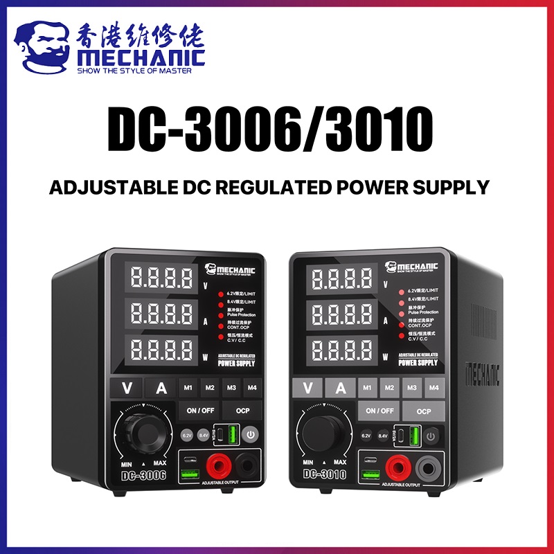 High Precision Dc Power Supply 30V 10A - MECHANIC DC-30 Serie Desktop Einstellbares DC-Netzteil