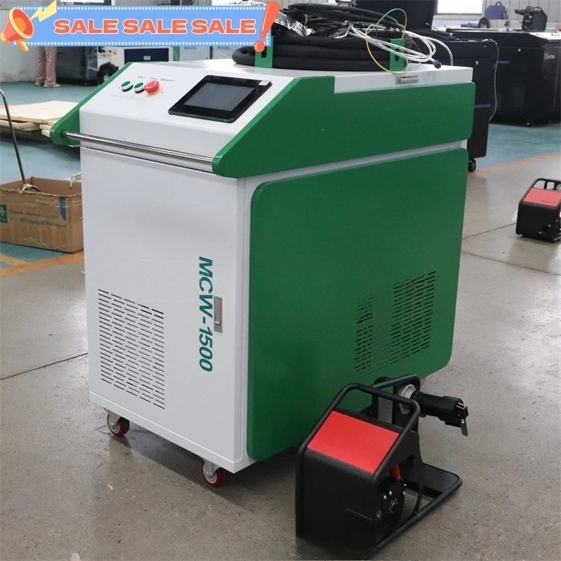 Laser Soldering Machine Handheld - Wassergekühlter Handgeführter Laserschweißer 1500W 3-in-1 Schweißen