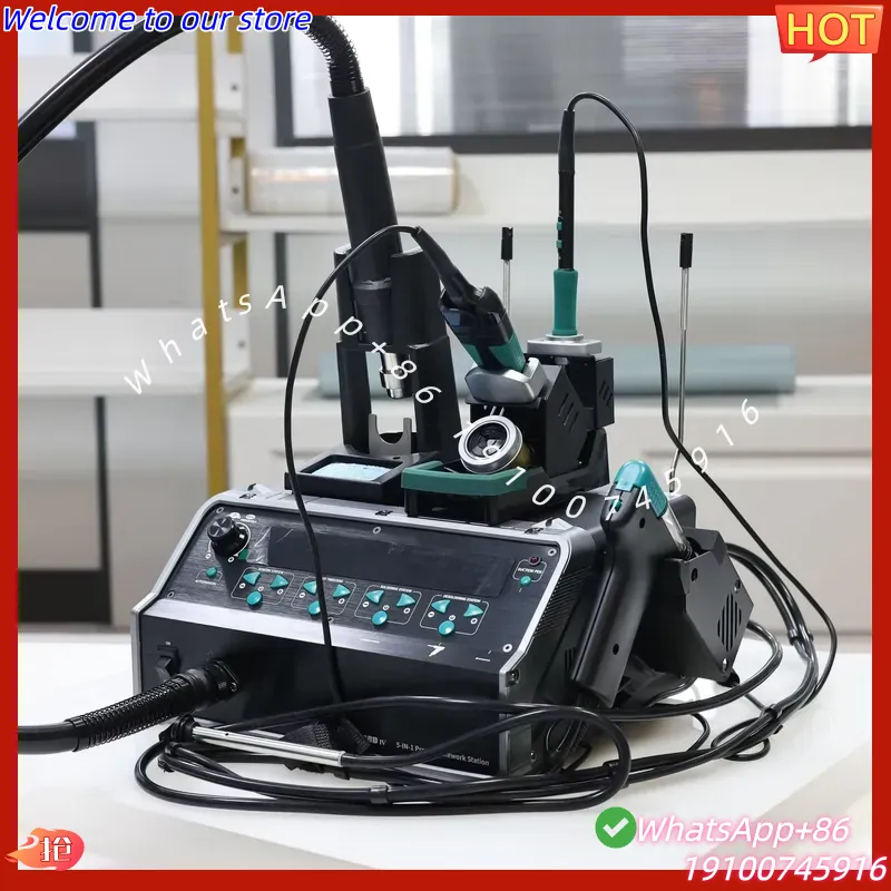 2026 YIHUA-948D IV 5-in-1 Löts – Desoldering Pump Electric Vacuum Station Bewertung und Preis